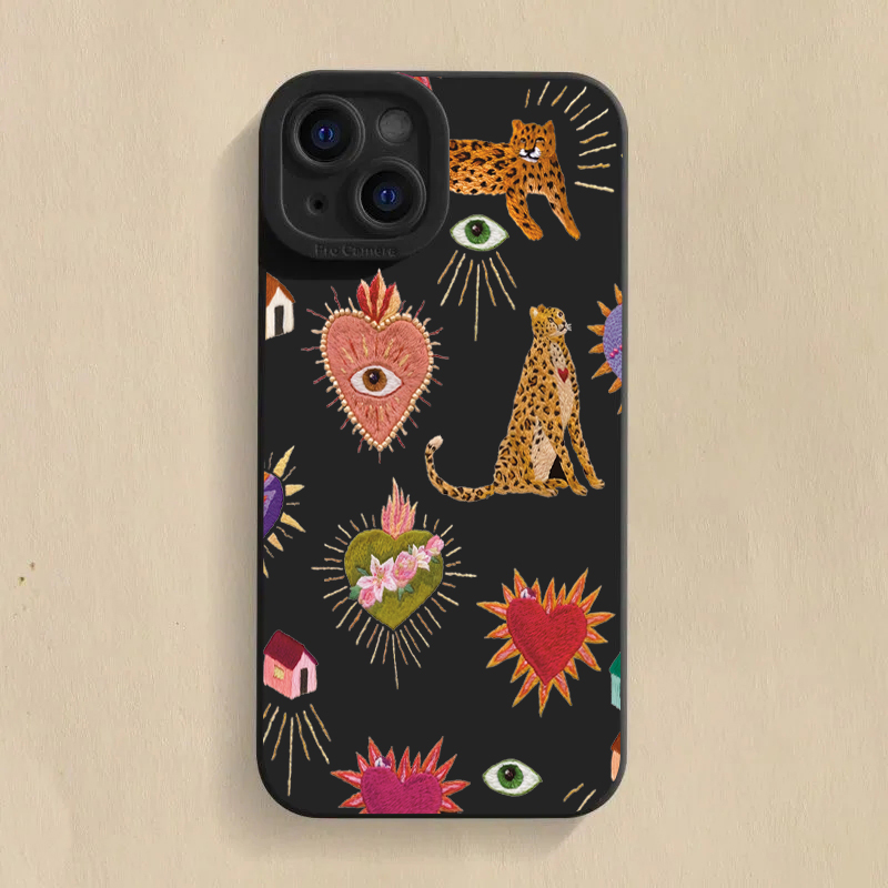 Floral Leopard Eyes Phone Case - Samsung Galaxy S24 review and price