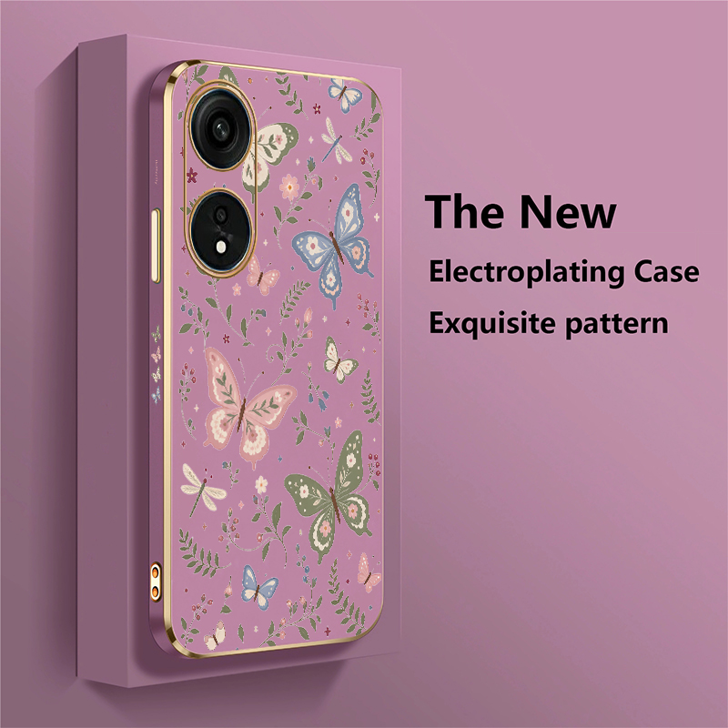 Butterfly Design Case For OPPO - Oppo A78 review and price
