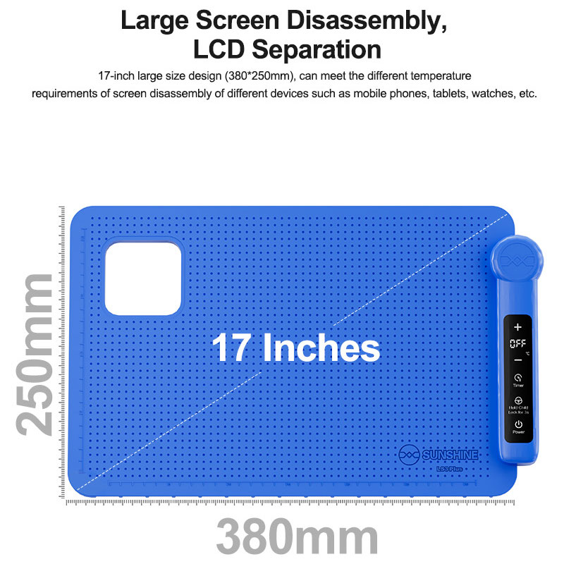 SUNSHINE LS3 PLUS 17 Inches LC - Screen Protector Cutter review and price