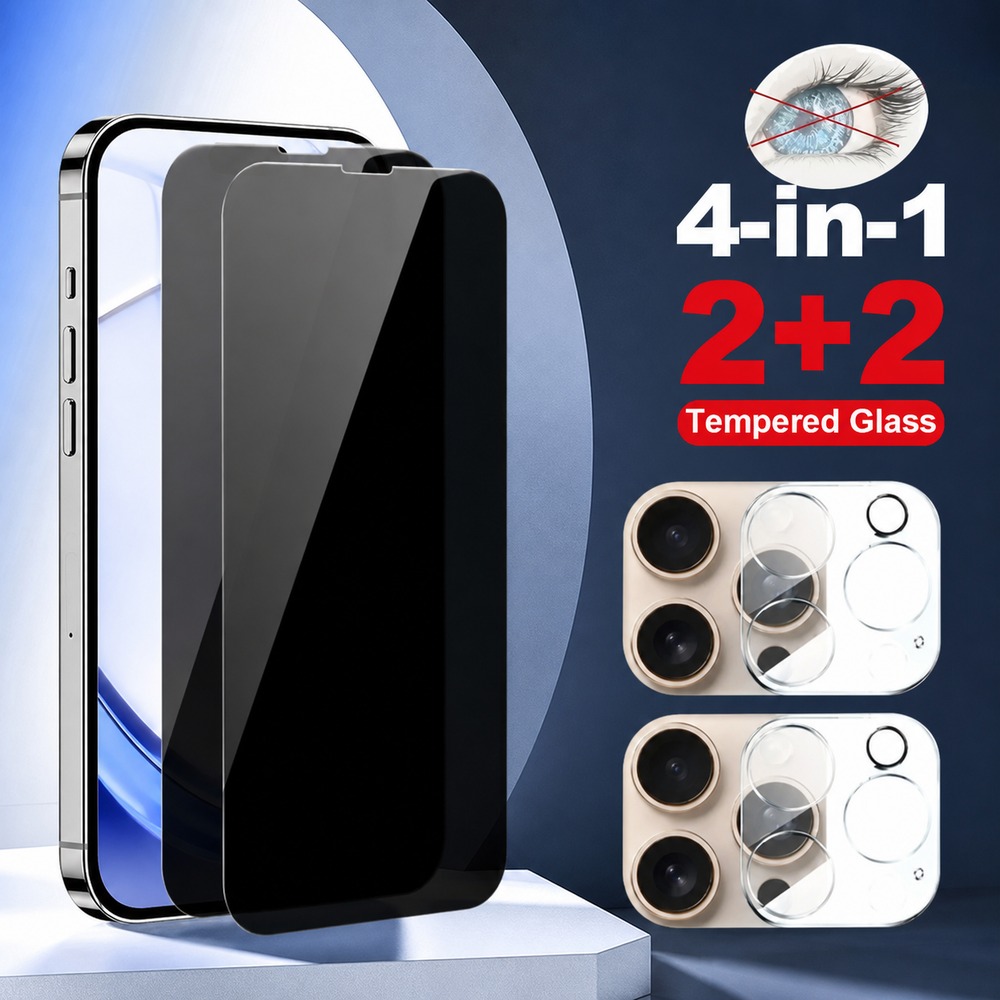 2+2PCS Privacy Tempered Glass  - Realme Gt 6 review and price