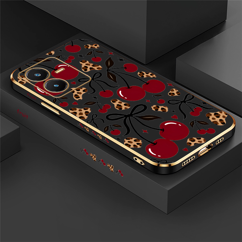 Print Cherry Case For Vivo V40 - Vivo V40 review and price