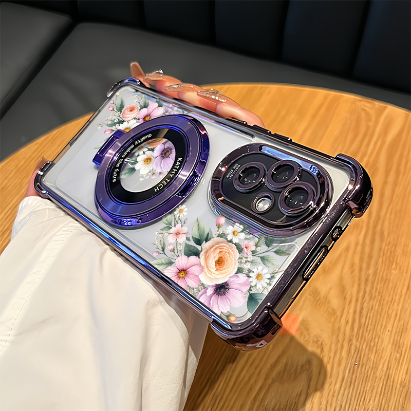 Pink Small Floral Flower Phone - Oppo Reno 12 review and price
